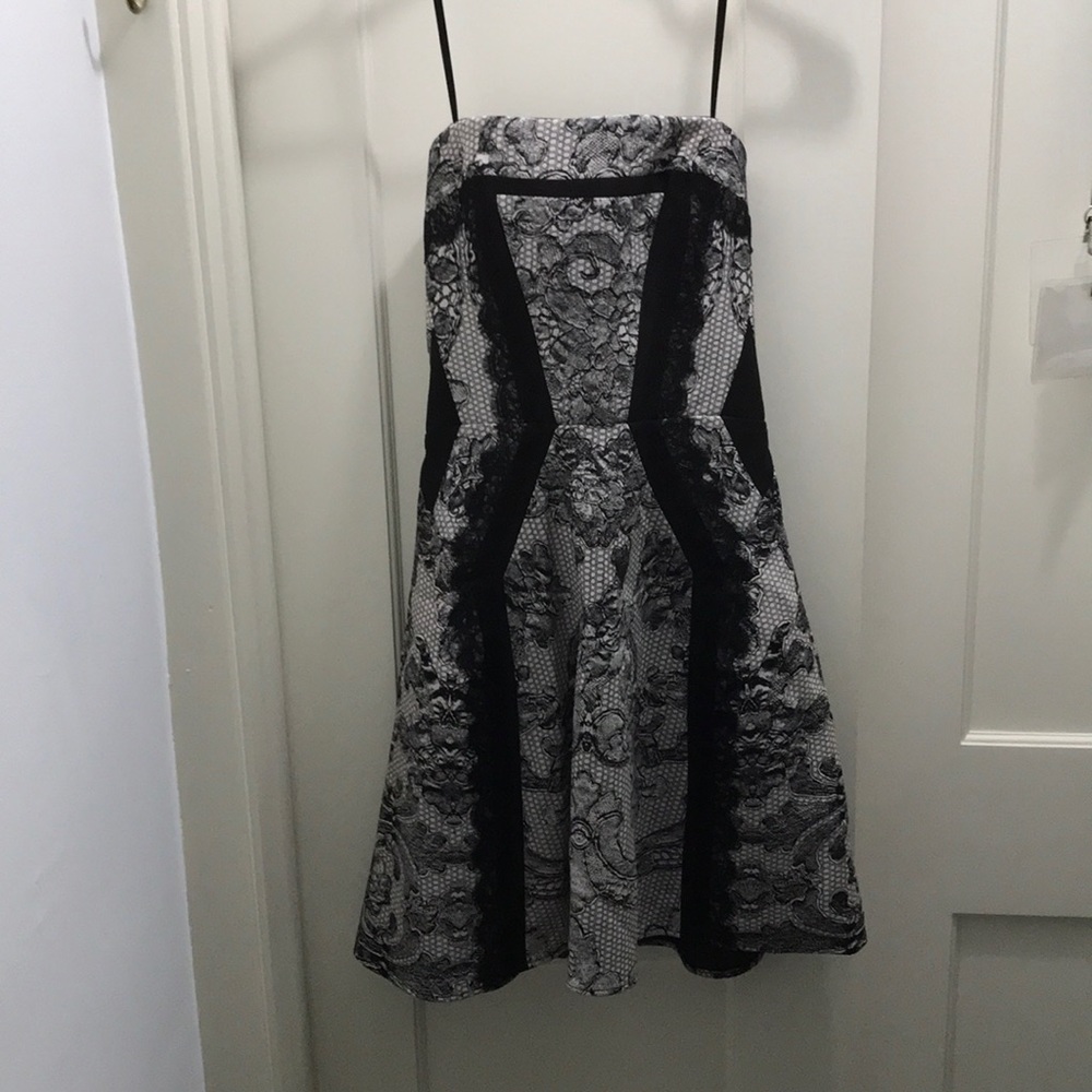BCBGMaxAzria Sophiani Strapless Dress